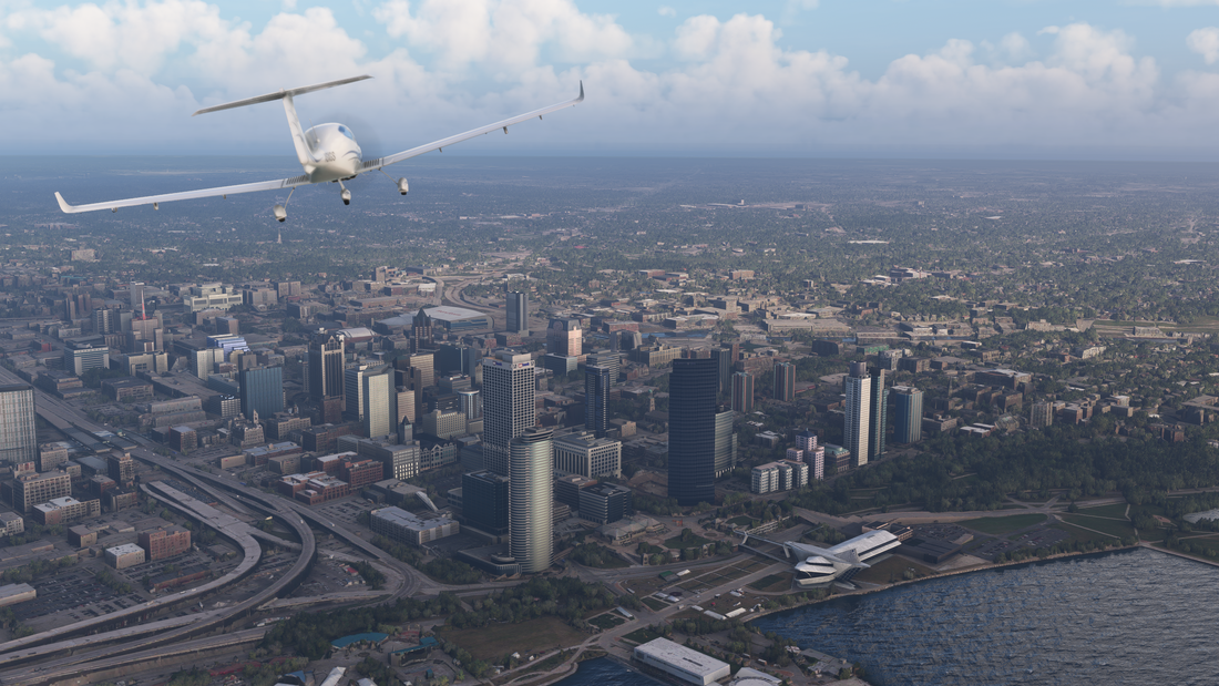 Milwaukee Wisconsin City & Bridges Pack for MSFS & MSFS 2024 by DfflyerDirect