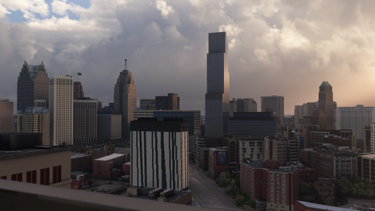 Update: Detroit & Windsor City Pack v1.1 for MSFS & MSFS 2024 by DfflyerDirect